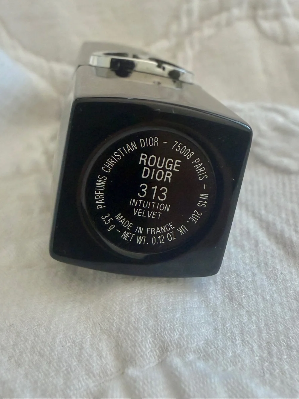 Dior Rouge Velvet 313 INTUITION lipstick